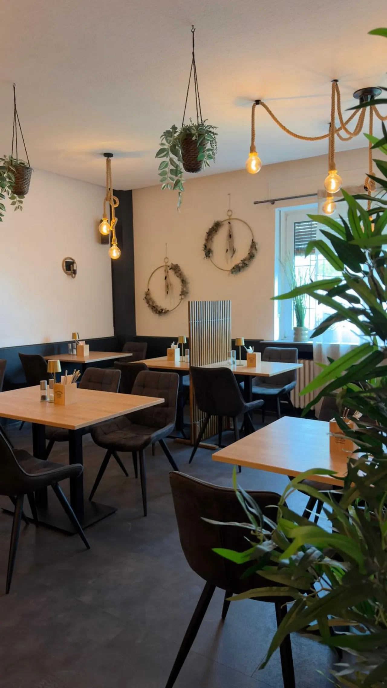 Blick in das Restaurant Sparta in Werne